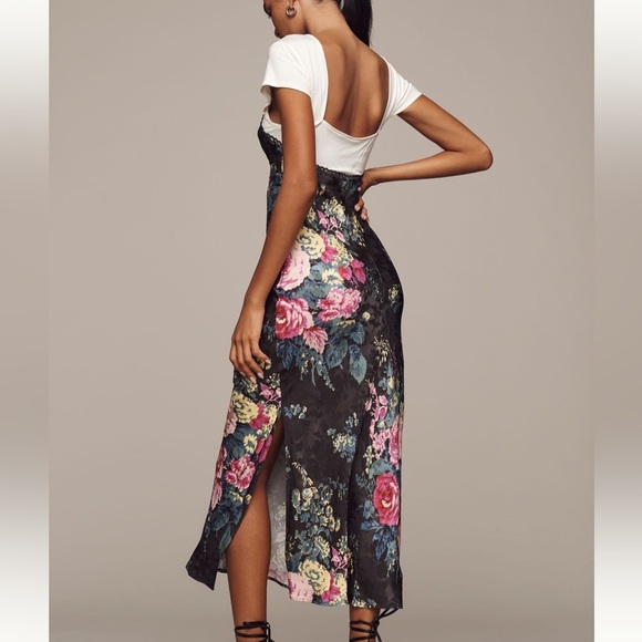 Anthropologie Multicolor Floral Dress - Picture 2 of 6